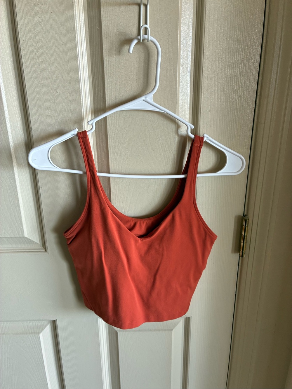 lululemon athletica Rust Orange Sports Bra